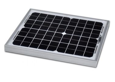 Perangkat Pelacakan Surya Monocrystalline Solar Module Black Colour Aluminium Frame