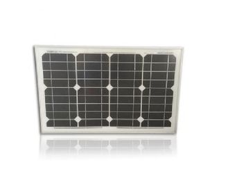 Kecil Camp Kering Monocrystalline Pv Sel, Off - Grid Pencahayaan 12v 40 Watt Solar Panel
