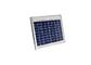 10 Watt Solar Panel Solar Cell Aluminium Frame Pengisian Untuk Solar Camping Light