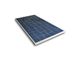 100 Watt 12V Solar Panel 3.2mm Rendah Besi Tempered Kaca Transparansi Tinggi
