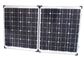 Pengoperasian yang mudah Lipat Solar Panel 100W Untuk Darurat Rumah Power Supply