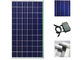 Energi Bersih Silicon Solar Panels 260 Watt, Sistem Home Black Solar Panels