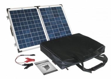 Blue Folding Solar Panels, 120 Watt Portable Solar Panel Efisien Sunlight Absorber