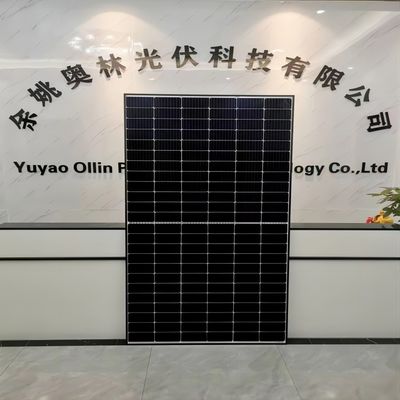 9bb 430W 440W 450W PV Fotovoltaik Mono Perc Solar Panel Untuk Tata Surya Rumah