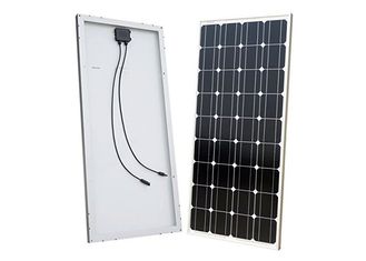 Mono 170W 12V Solar Panel Aluminium Alloy Frame Untuk Aplikasi Signalling Militer