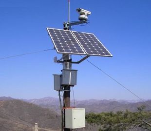 Sistem Solar Monitor Sistem Energi Tenaga Surya Dengan 100W Solar Panel