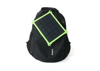 Solar Powered Hiking Backpack / Solar Battery Backpack Untuk Ponsel