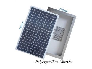 RV Boat Greenhouse PV Solar Panel 25 Watt UV - Bahan Silikon Tahan