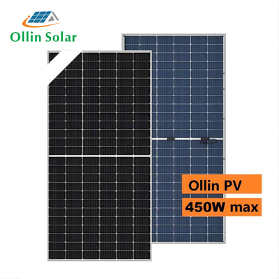 Beli Modul PV Panel Surya Setengah Sel Monokristalin Panel Energi Surya 440W 450W 455W online manufacture