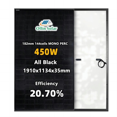 Beli 445W 450W 455W 460W Panel Surya Mono Kit Panel Surya Setengah Sel Untuk Rumah online manufacture