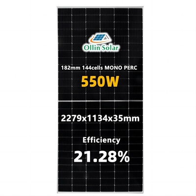 Beli Beranda Panel Surya Monokristalin Setengah Sel 182mm 10bb 545W 550W 560W online manufacture