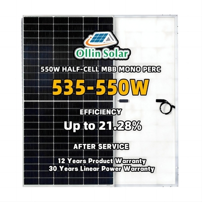 Beli 550W Mono / Monocrystalline PV Perc Solar Cell Panel Untuk Industri Dan Komersial online manufacture