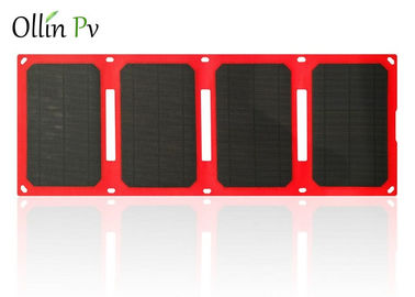 Beli Mudah Carry Solar Charger Bag 4 Lipat Merah Pengisi Daya Photovoltaic Perangkat online manufacture