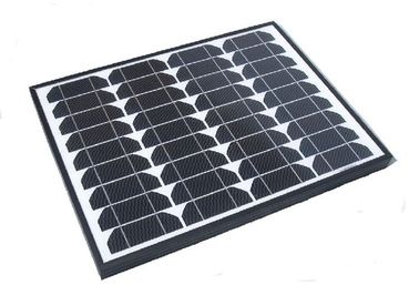Beli 60 Watt Black Frame Monocrystalline Solar Panels Untuk 12v Battery Charger Off Grid online manufacture