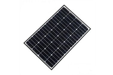 Beli 40 Watt Mono Black Solar PV Panel Transmisi Tinggi Rendah Besi Tempered Glass Cover online manufacture