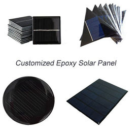 Beli Custom Made Solar Panel Kecil, Epoxy Resin Solar Panel Untuk Baterai Taman Cahaya Led online manufacture