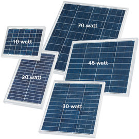 Beli 30 Watt Silicon Solar Panel Efisiensi Tinggi Untuk Sensor Gerak Jalan Tenaga Surya online manufacture