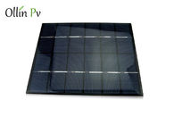 Mono / Poly Mini Silicon Solar Panel 2w 6v Battery Easy Carry Untuk Yard Lighting