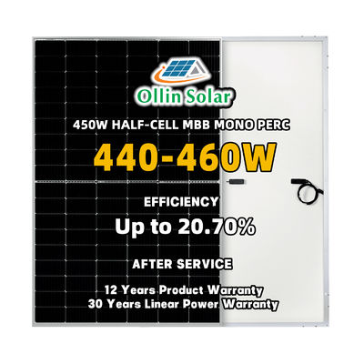 9bb Tata Surya Rumah Panel Mono Perc Panel Energi Surya Fotovoltaik PV