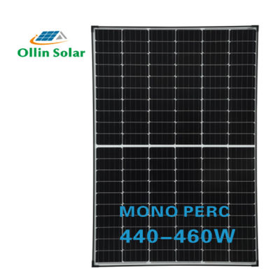 Half Cell Mono Solar Energy Panel Anodized Aluminium Alloy Frame 460W