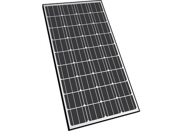Warna Hitam Monocrystalline Solar Modul Anodized Aluninium Alloy Frame