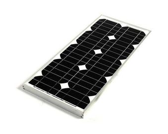 Bingkai Putih Sunpower Solar Panels Bahan Kaca Tempered Sangat Transparan