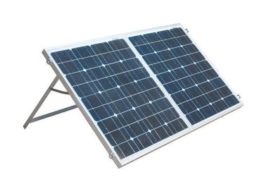 Monocrystalline Camping Solar Panels Transmisi Tinggi Rendah Besi Tempered Glass